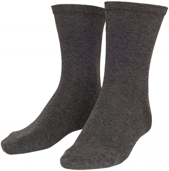 Adamo Adrian Sensitive-socks Charcoal 2-pack - Sous-vêtements & Bain - Sous-vêtements Grande Taille
