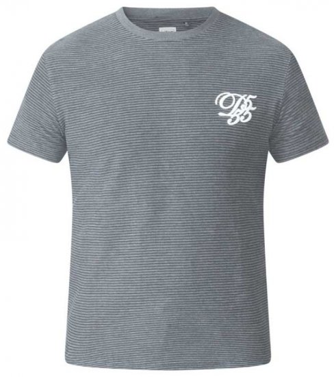 D555 Agler Waffle T-shirt Khaki - T-shirts - T-shirts Homme Grande Taille