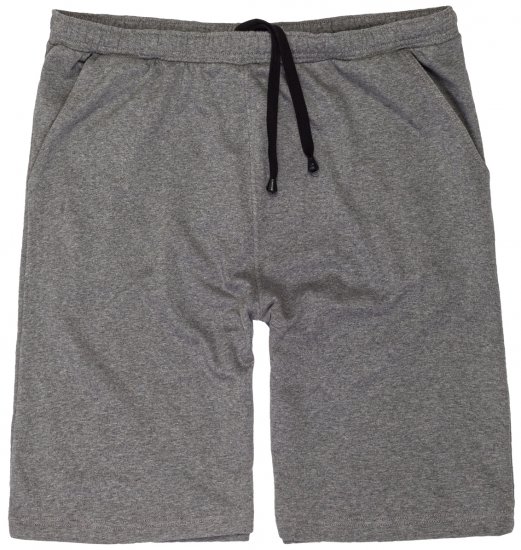 Adamo Athen Sweatshorts Grey - Pantalons/shorts de survêtement - Survêtement/jogging grandes tailles