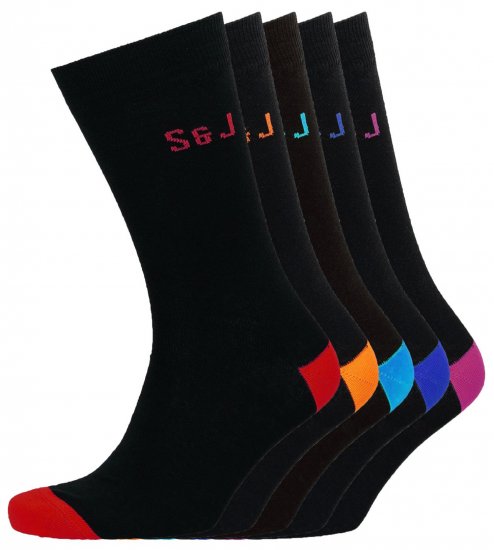 Smith & Jones Baler 5-pack Socks (41-46) - Sous-vêtements & bain - Sous-vêtements Grande Taille