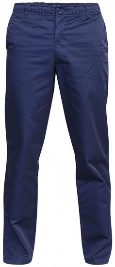 D555 Basilio Pants with elasticated waist Navy - Jeans et pantalons - Jeans et Pantalons grande taille 