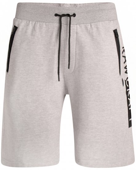 Rawcraft Bradfield Jersey Shorts Grey - Pantalons/shorts de survêtement - Survêtement/jogging grandes tailles