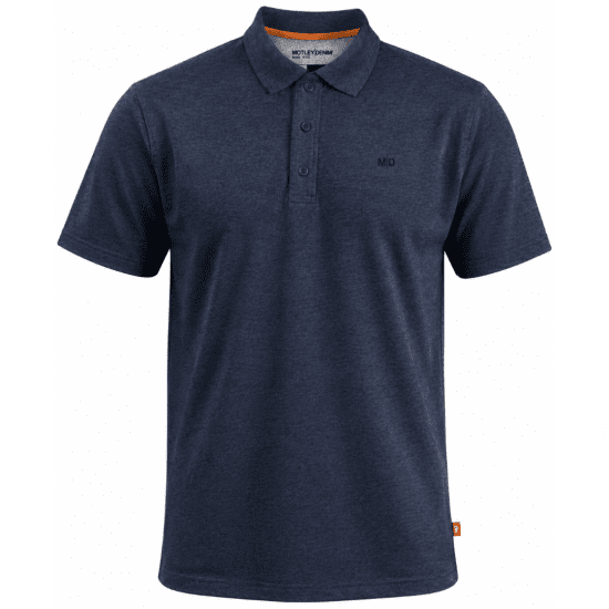 Motley Denim Bratislava Polo Dark Indigo - Polos - Polos homme grande taille