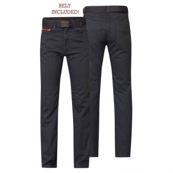 Duke Canary Bedford cord-pants Charcoal - Jeans et pantalons - Jeans et Pantalons grande taille 