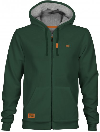 Motley Denim Copenhagen Hoodie Racing Green - Sweatshirts & hoodies - Sweatshirts/Hoodies grande taille homme