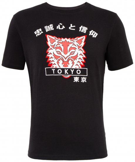 Loyalty & Faith Cracker T-shirt Black - T-shirts - T-shirts Homme Grande Taille
