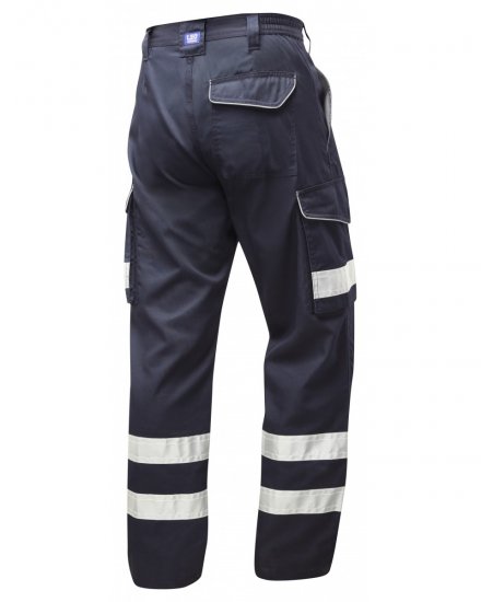 Leo Ilfracombe Cargo Pants Navy - Vêtements de travail - Vêtements de travail grandes tailles