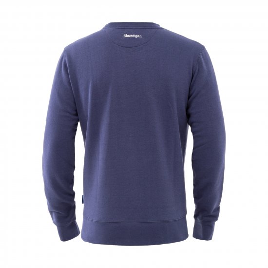 Slazenger Dean Sweatshirt Navy - Sweatshirts & hoodies - Sweatshirts/Hoodies grande taille homme