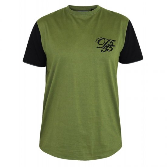 D555 Demarcus Couture T-shirt Khaki - T-shirts - T-shirts Homme Grande Taille