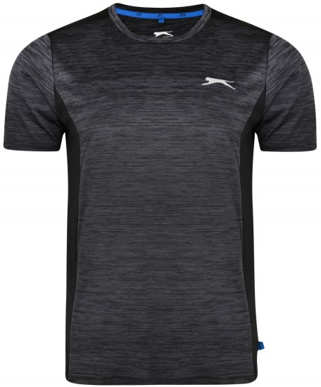 Slazenger Drew T-shirt Black - T-shirts - T-shirts Homme Grande Taille