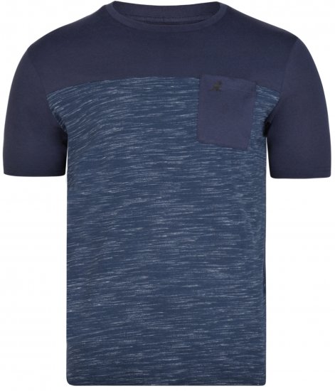 Kangol Elbrus T-shirt Navy - T-shirts - T-shirts Homme Grande Taille