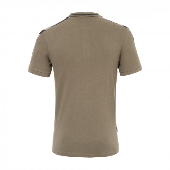 Loyalty & Faith Element Polo Khaki - Polos - Polos homme grande taille