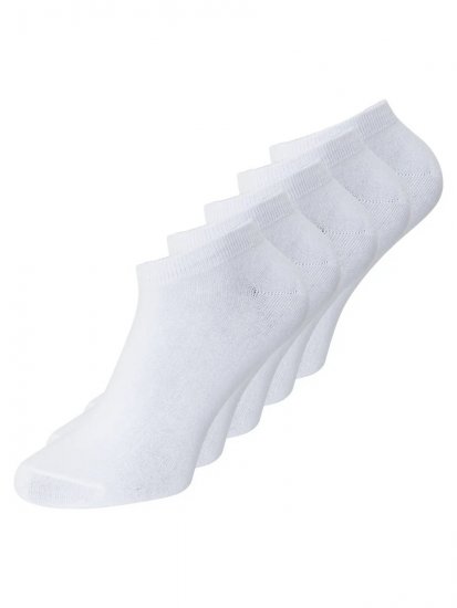 Jack & Jones Dongo Chaussettes Blanc lot de 5 - Sous-vêtements & bain - Sous-vêtements Grande Taille