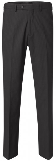 Skopes Darwin Suit pants Black Stripe - Pantalons - Pantalons Grande Taille Hommes