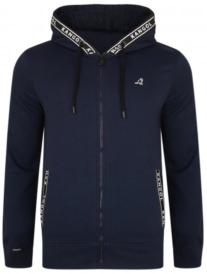 Kangol Foray Hoodie Navy - Sweatshirts & hoodies - Sweatshirts/Hoodies grande taille homme