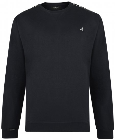 Kangol Foray Sweatshirt Black - Sweatshirts & hoodies - Sweatshirts/Hoodies grande taille homme