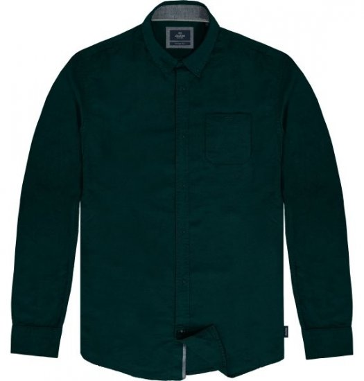 Double Outfitters GS-5225 Chemise Oxford Vert foncé - Chemises - Chemises Grandes Tailles Hommes