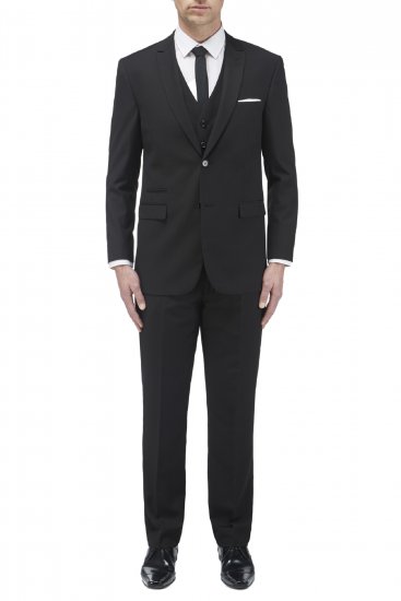 Skopes Madrid Suit jacket Black - Costumes - Costumes grandes tailles 