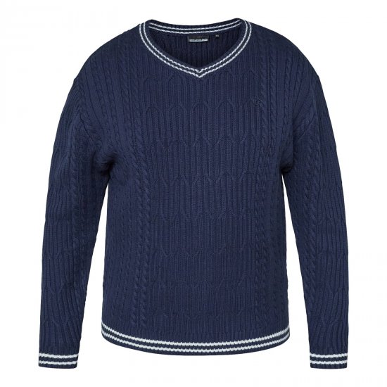 North Latitude V-Neck Knit Bleu marine - TALL sweatshirts - Sweatshirts TALL pour hommes grands
