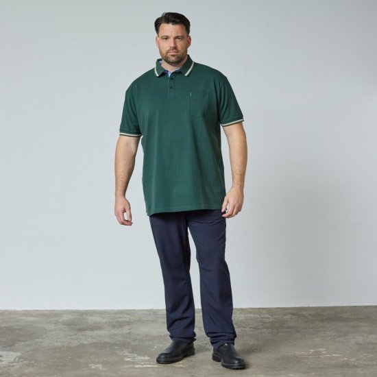 North Latitude Superflex Polo Vert/Kaki - TALL polos - Polos coupe TALL pour hommes grands