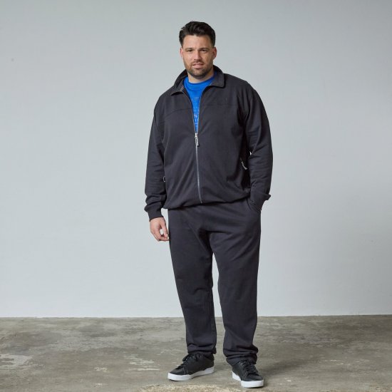 North Latitude Sweat Cardigan Noir - TALL sweatshirts - Sweatshirts TALL pour hommes grands
