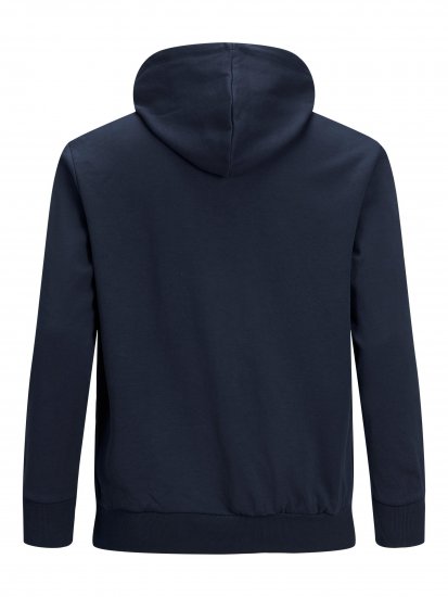 Jack & Jones Basic Sweat Hood Navy Blazer - Sweatshirts & hoodies - Sweatshirts/Hoodies grande taille homme