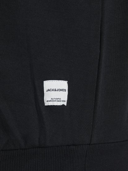 Jack & Jones Basic Hoodie Black - Sweatshirts & hoodies - Sweatshirts/Hoodies grande taille homme