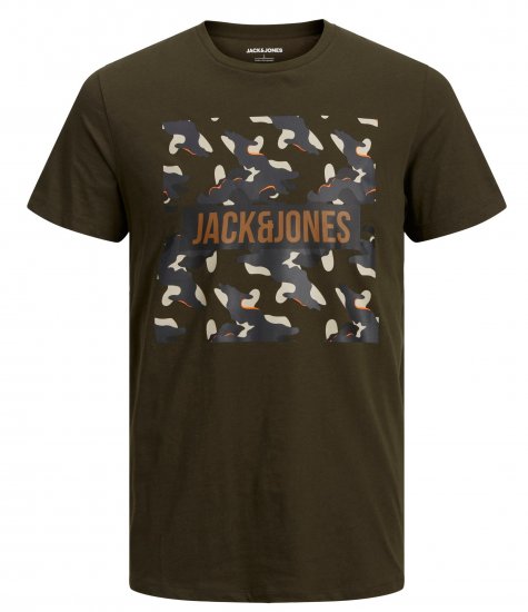 Jack & Jones JJRAMP T-Shirt Rosin - T-shirts - T-shirts Homme Grande Taille