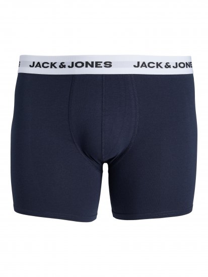 Jack & Jones BASIC White WB Trunks 5-Pack Green - Sous-vêtements & bain - Sous-vêtements Grande Taille