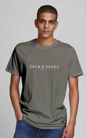 Jack & Jones JPRBLABOOSTER T-shirt Green - T-shirts - T-shirts Homme Grande Taille