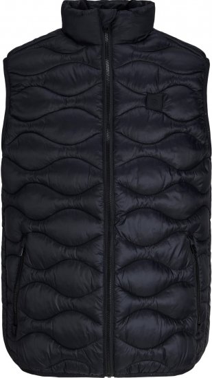 Jack & Jones JPRCCICEBREAKER BODYWARMER Black - Vestes - Vestes homme grandes tailles