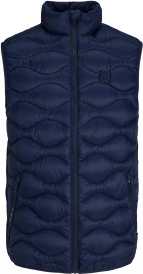 Jack & Jones JPRCCICEBREAKER BODYWARMER Navy - Vestes - Vestes homme grandes tailles