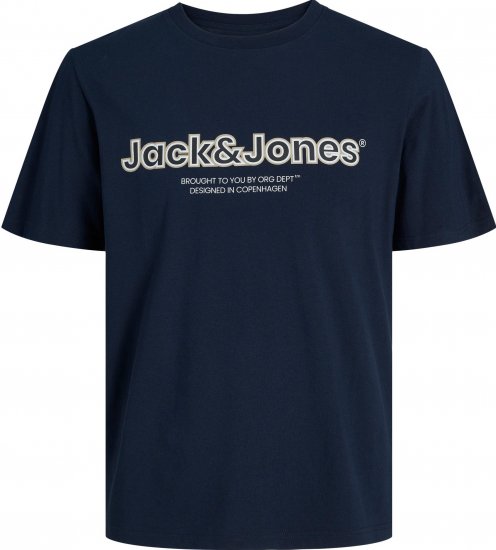Jack & Jones JORLAKEWOOD BRANDING T-SHIRT - T-shirts - T-shirts Homme Grande Taille