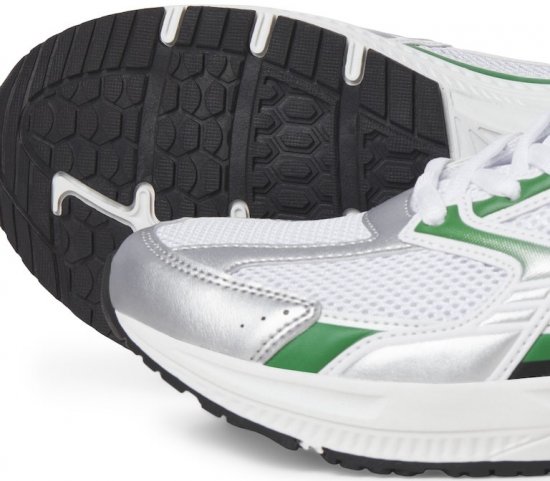 Jack & Jones Tokyo Sneakers Bright White/Green - Chaussures homme 40-52 - 
