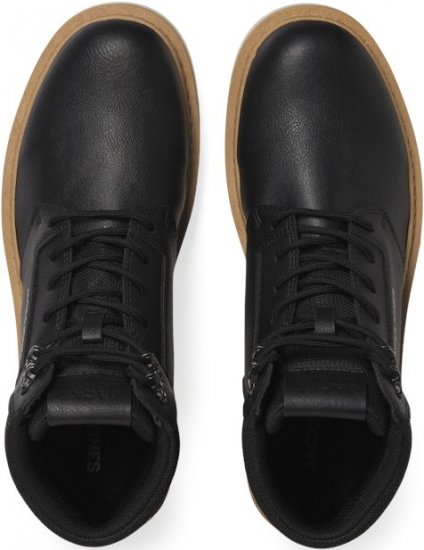 Jack & Jones OHIO Lace-Up Boots Black - Chaussures homme 40-52 - 