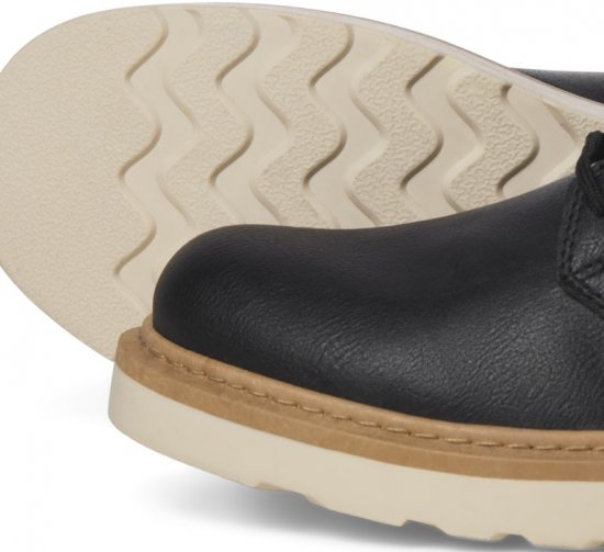 Jack & Jones OHIO Lace-Up Boots Black - Chaussures homme 40-52 - 