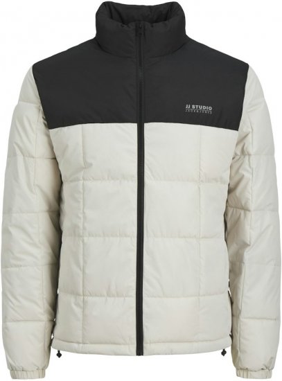 Jack & Jones BEN Windproof Jacket White - Vestes - Vestes homme grandes tailles