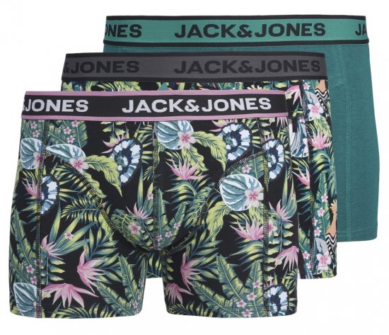 Jack & Jones JACDREW Trunks 3-Pack Multi-Colour - Sous-vêtements & bain - Sous-vêtements Grande Taille