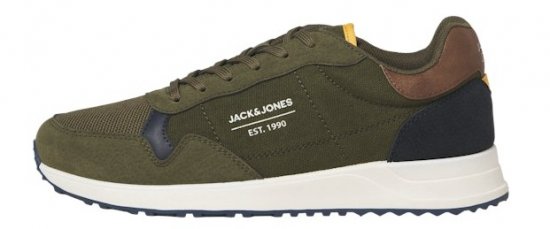 Jack & Jones Beech Combo Sneakers Green - Chaussures homme 40-52 - 