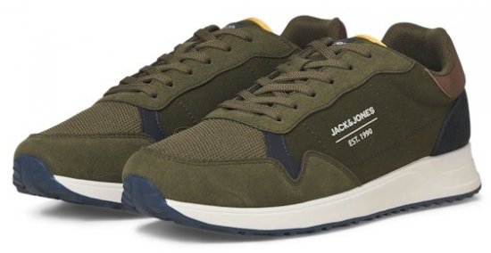 Jack & Jones Beech Combo Sneakers Green - Chaussures homme 40-52 - 