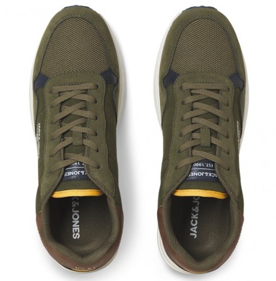 Jack & Jones Beech Combo Sneakers Green - Chaussures homme 40-52 - 