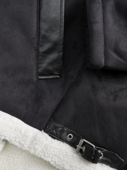 Jack & Jones Cole Aviator Jacket Black - Vestes - Vestes homme grandes tailles