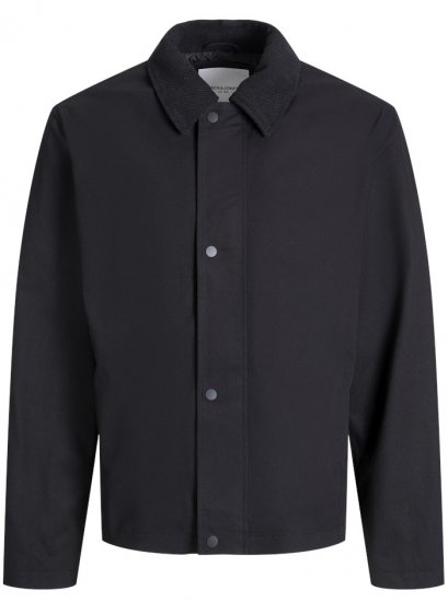 Jack & Jones Grady Worker Jacket Black - Vestes - Vestes homme grandes tailles