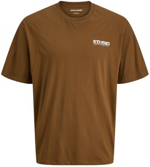Jack & Jones Yuki Crew Neck T-Shirt Monks Robe - T-shirts - T-shirts Homme Grande Taille