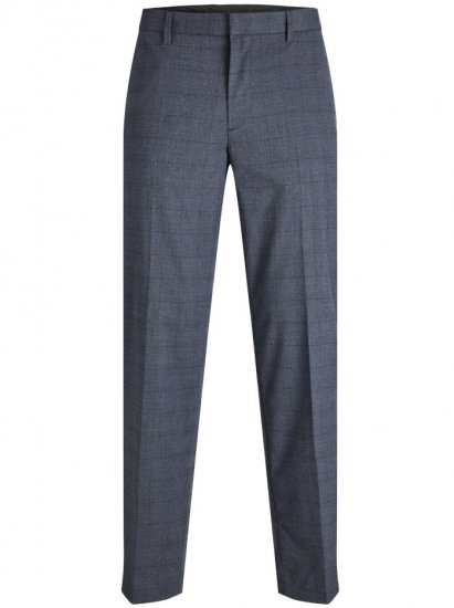 Jack & Jones Harry Pedro Formal Check Trousers Dark Navy - Jeans et pantalons - Jeans et Pantalons grande taille 