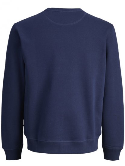 Jack & jones Norrebro Crew Neck Sweatshirt Ocean Cavern - Sweatshirts & hoodies - Sweatshirts/Hoodies grande taille homme