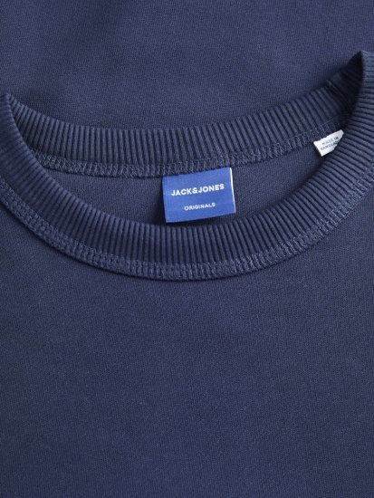 Jack & jones Norrebro Crew Neck Sweatshirt Ocean Cavern - Sweatshirts & hoodies - Sweatshirts/Hoodies grande taille homme