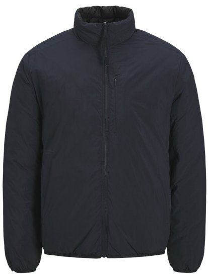 Jack & Jones Jake Quilted Reversible Jacket Dark Navy - Vestes - Vestes homme grandes tailles