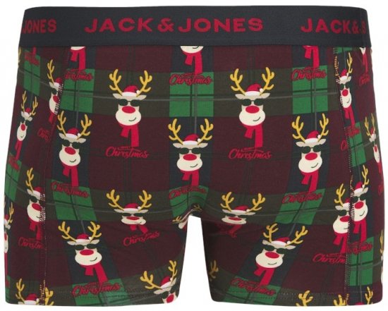 Jack & Jones Rudolph Trunks 3-Pack Dark Navy - Sous-vêtements & bain - Sous-vêtements Grande Taille