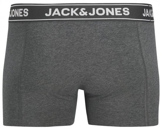 Jack & Jones Black Friday Trunks 3-Pack Grey Black - Sous-vêtements & bain - Sous-vêtements Grande Taille